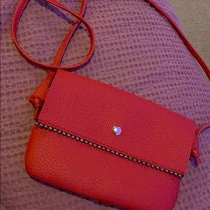 Red crossbody